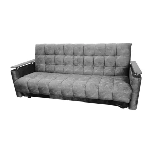 Раскладной диван Мария №35 с ящиком серый