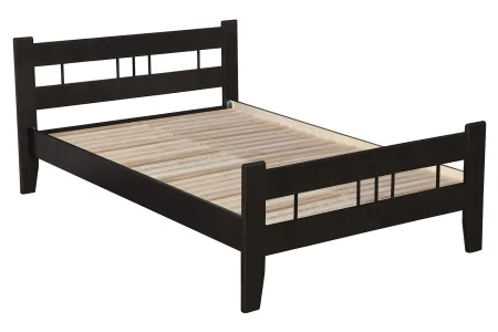 купить деревянная кровать 90х200 массив 2н белый в Санкт-Петербурге