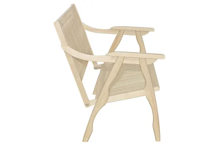 Прямой диван скамья массив решетка бежевый фото 8