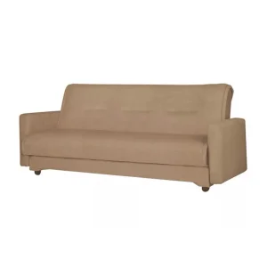 Раскладной диван бежевый