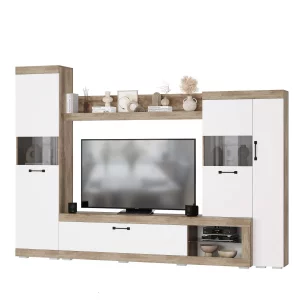 Гостиная Тесла дуб каньон/белый фото 9