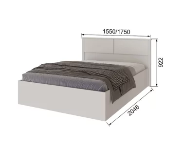 купить кровать 160х200 толедо ткр-1 белый в Санкт-Петербурге