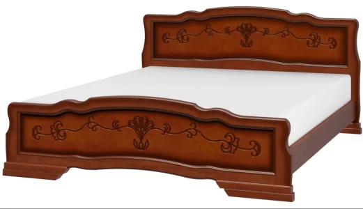 Кровать КАРИНА-6 (комплект) 1200х2000, цвет Орех, кровать двойная
