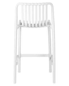 Стул полубарный DOBRIN CHLOE, белый фото 15