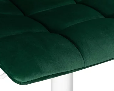 Стул барный DOBRIN TAILOR WHITE, зеленый велюр (MJ9-88) фото 7