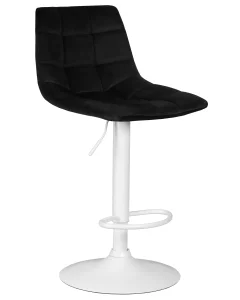 купить стул барный dobrin tailor white, черный велюр (mj9-101) в Санкт-Петербурге