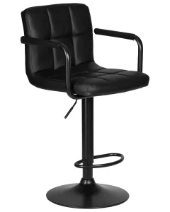 купить стул барный dobrin kruger arm black, черный в Санкт-Петербурге