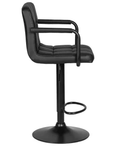 Стул барный DOBRIN KRUGER ARM BLACK, черный Санкт-Петербург