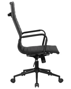 Набор 2 шт Офисное кресло для руководителей DOBRIN CLARK SIMPLE BLACK, чёрный фото