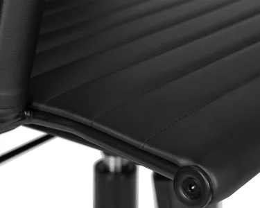 Набор 2 шт Офисное кресло для руководителей DOBRIN CLARK SIMPLE BLACK, чёрный фото 8