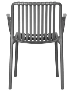 Набор 3 шт Стул обеденный DOBRIN WALTER, темно-серый (GR-04) фото 5