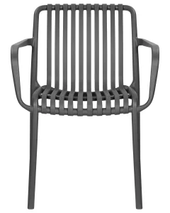 Набор 3 шт Стул обеденный DOBRIN WALTER, темно-серый (GR-04) фото 6
