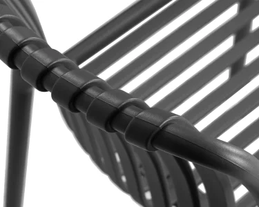 Набор 3 шт Стул обеденный DOBRIN WALTER, темно-серый (GR-04) фото 8