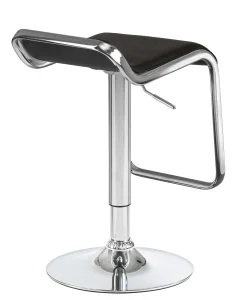 Набор 2 шт Стул барный DOBRIN CRACK, чёрный фото 5