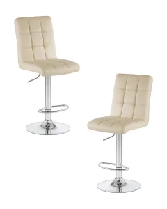 Набор 2 шт Стул барный DOBRIN KRUGER, кремовый
