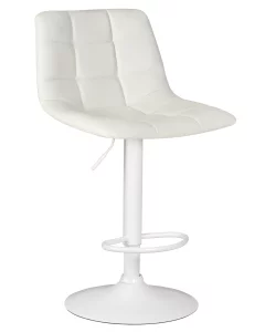 купить набор 2 шт стул барный dobrin tailor white, белый pu в Санкт-Петербурге