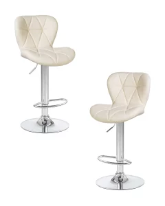 Набор 2 шт Стул барный DOBRIN BARNY, кремовый