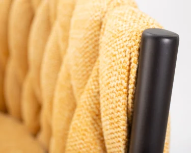 Набор 2 шт Стул барный DOBRIN LEON, жёлтая ткань (LAR 275-8) фото 10