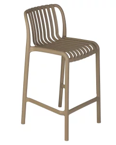 Набор 4 шт Стул полубарный DOBRIN CHLOE, бежевый фото 8