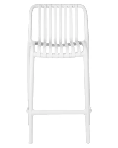 Набор 4 шт Стул полубарный DOBRIN CHLOE, белый фото 7