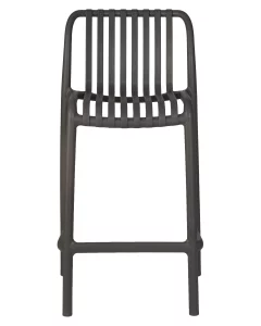 Набор 4 шт Стул полубарный DOBRIN CHLOE, темно-серый фото 7