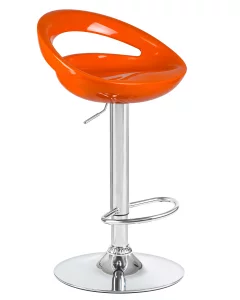 Набор 2 шт Стул барный DOBRIN DISCO, оранжевый Санкт-Петербург
