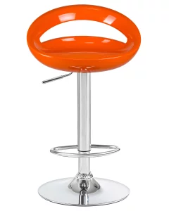 Набор 2 шт Стул барный DOBRIN DISCO, оранжевый фото 7