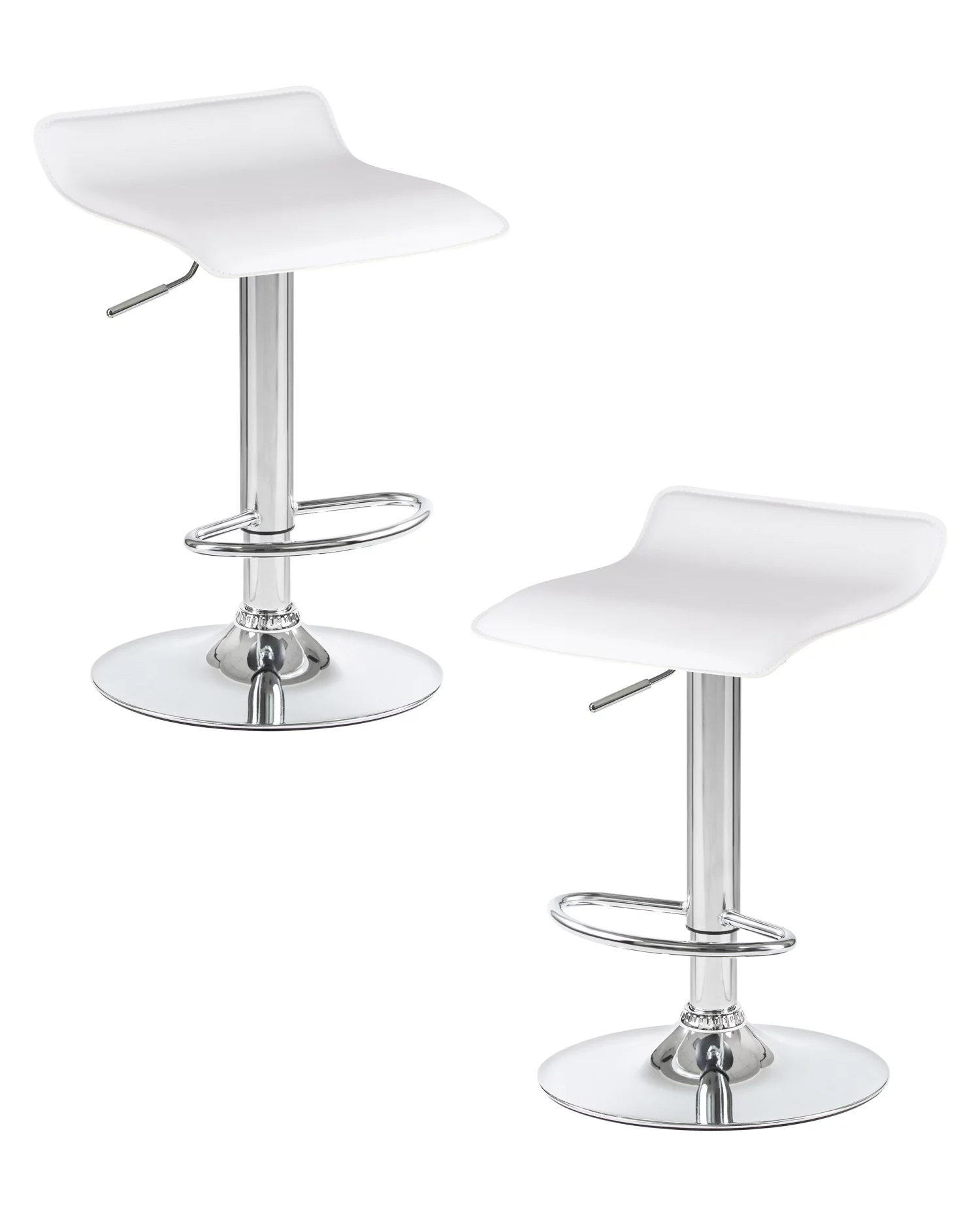 набор 2 шт стул барный dobrin tommy, белый