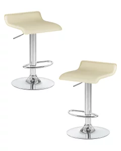 Набор 2 шт Стул барный DOBRIN TOMMY, кремовый