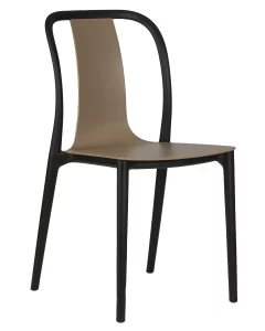купить набор 4 шт стул обеденный dobrin adam, черный/бежевый в Санкт-Петербурге