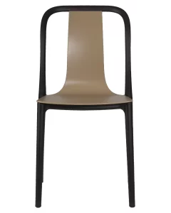 Набор 4 шт Стул обеденный DOBRIN ADAM, черный/бежевый фото 7