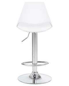 Набор 2 шт Стул барный DOBRIN ROCKY, белый фото 7