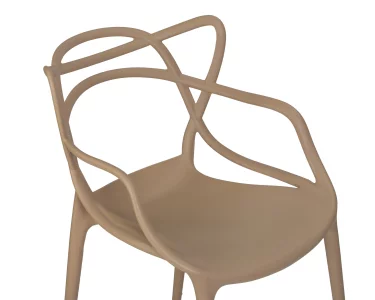 Набор 4 шт Стул обеденный DOBRIN MASTERS, бежевый (GR-03) фото 6