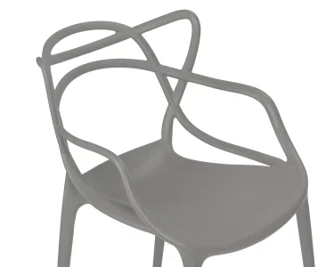 Набор 4 шт Стул обеденный DOBRIN MASTERS, светло-серый (GR-01) фото 7