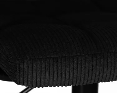 Набор 2 шт Стул барный DOBRIN KRUGER ARM BLACK, черный вельвет (LAR-E2041-52) фото 8