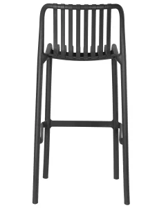 Набор 4 шт Стул барный DOBRIN CHLOE BAR, темно-серый фото 6