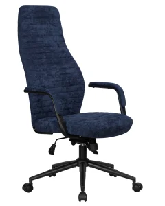 купить офисное кресло для руководителей dobrin loki, синий (vrh230-25) в Санкт-Петербурге