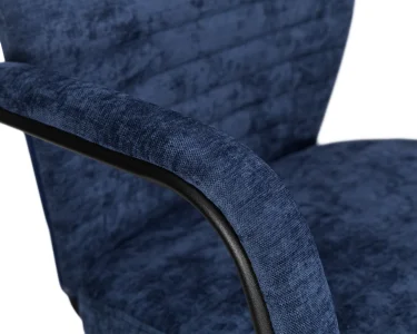 Офисное кресло для руководителей DOBRIN LOKI, синий (VRH230-25) фото 8