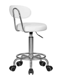 Табурет мастера DOBRIN BILLY, белый фото