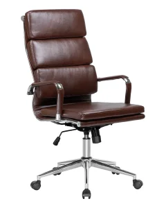 Набор 2 шт Офисное кресло для руководителей DOBRIN ARNOLD, коричневый Санкт-Петербург