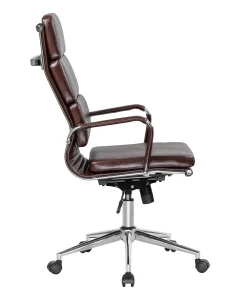 Набор 2 шт Офисное кресло для руководителей DOBRIN ARNOLD, коричневый фото