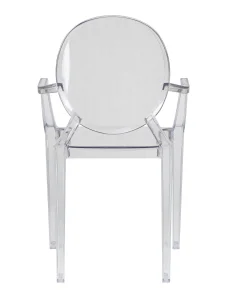 Набор 4 шт Стул обеденный DOBRIN LOUIS GHOST, цвет прозрачный фото 6